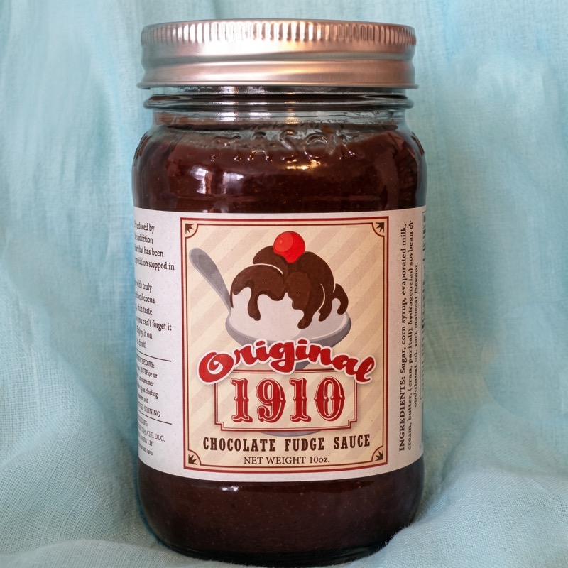Original 1910 Chocolate Fudge Sauce custom labels New Jersey