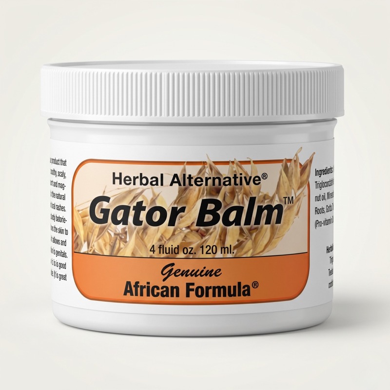Gator Balm custom product labels printed in New Jersey
